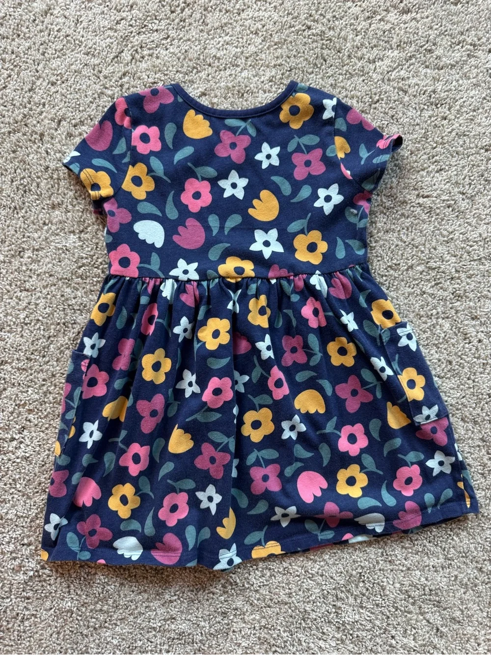 Girls Dress Lot Size 4T Dress bundle Green Eyelet Floral Short Sleeve Fall dress